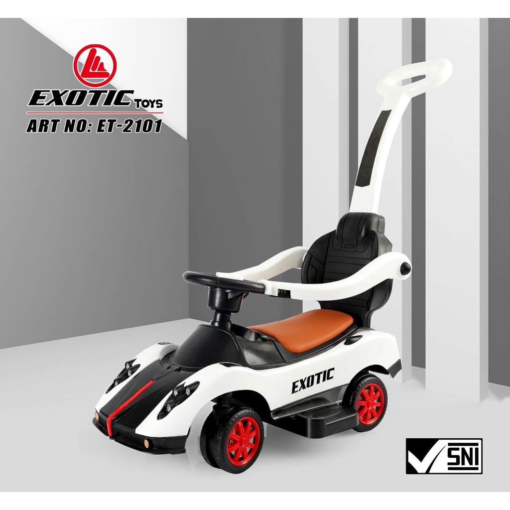 Mainan Mobil Dorong Anak Magic Car Exotic ET 2101 Ride on ToloCar