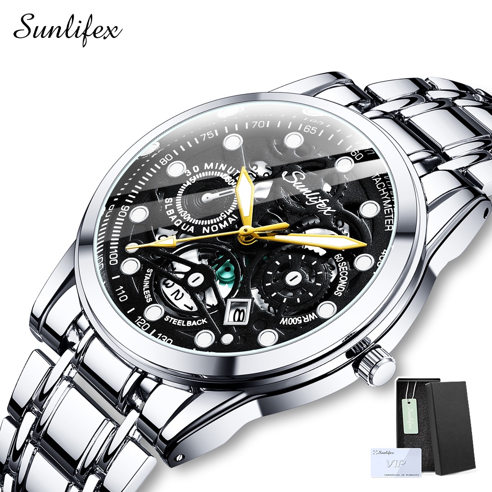 Jam Tangan Cowok Laki Laki Keren Trendy Best Seller Kekinian Maskulin Jam Tangan Pria Simple Tapi B