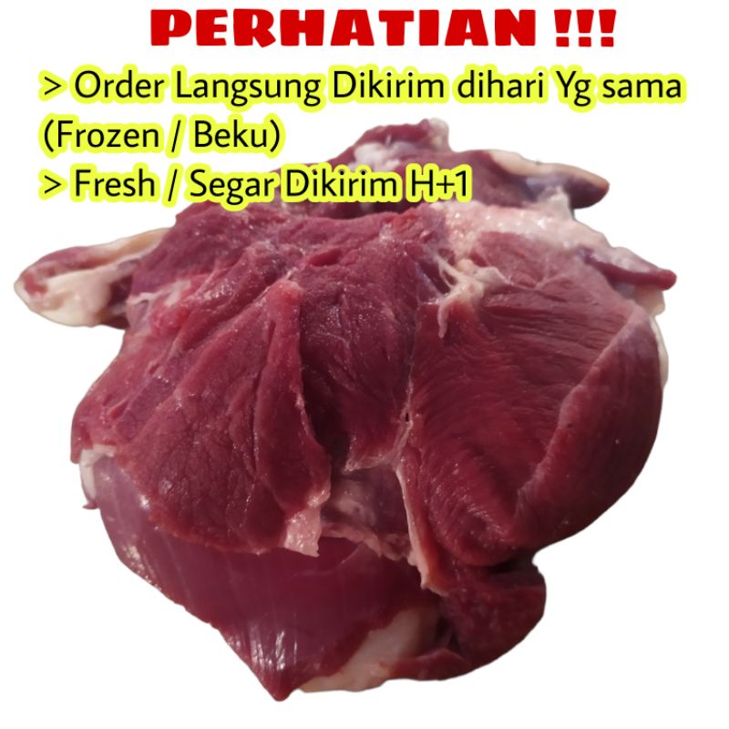 Paha Daging Kambing Frozen 500gr
