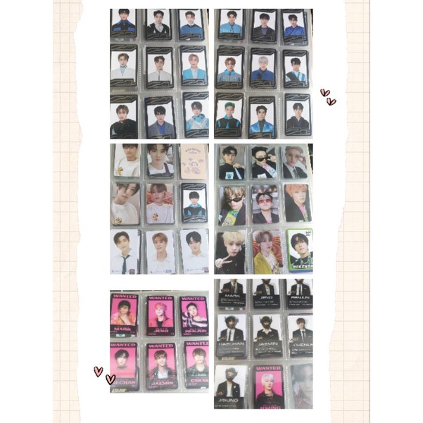 PC AAB NCT 127 DREAM WAY V universe card agent cafe lenti glimo glitch scratch Taeil Johnny Taeyong 