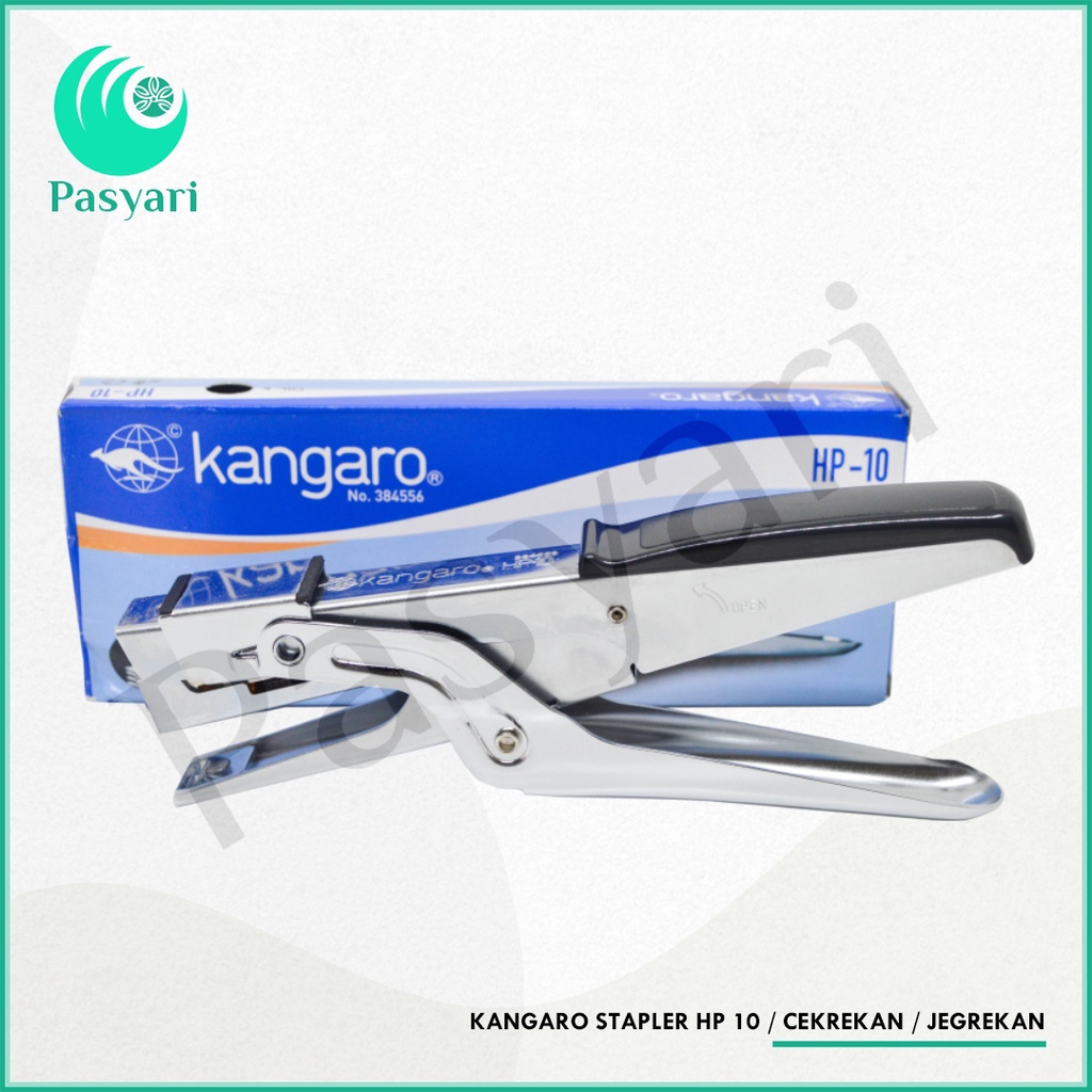 

Kangaro Stapler HP 10 / cekrekan / jegrekan / menggunakan isi no 10