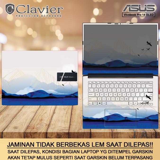 Cover Garskin Laptop Asus VivoBook Pro 14 M3401 M3401Q M3401QC Bening