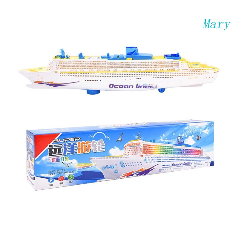 Mary Charging Drift Racing Model Ocean Liner Kapal Pesiar Steamship Hadiah Hadiah Hadiah Drift Race Spinning Ship
