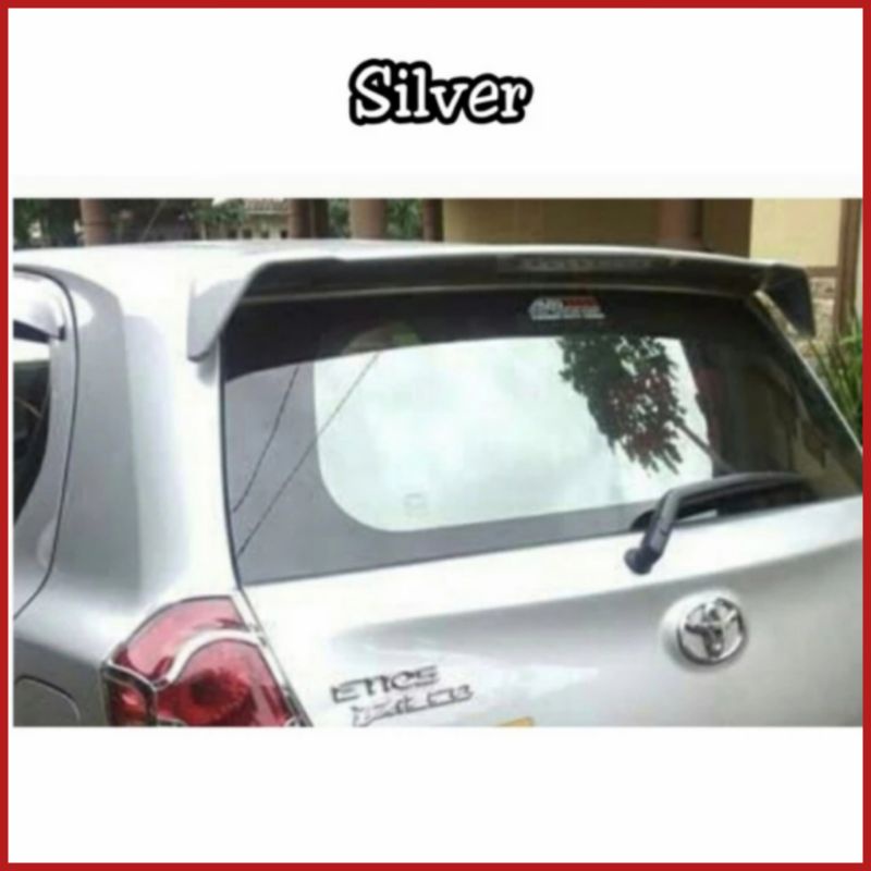 Spoiler Sayap Mobil Etios Valco + Lampu Rem