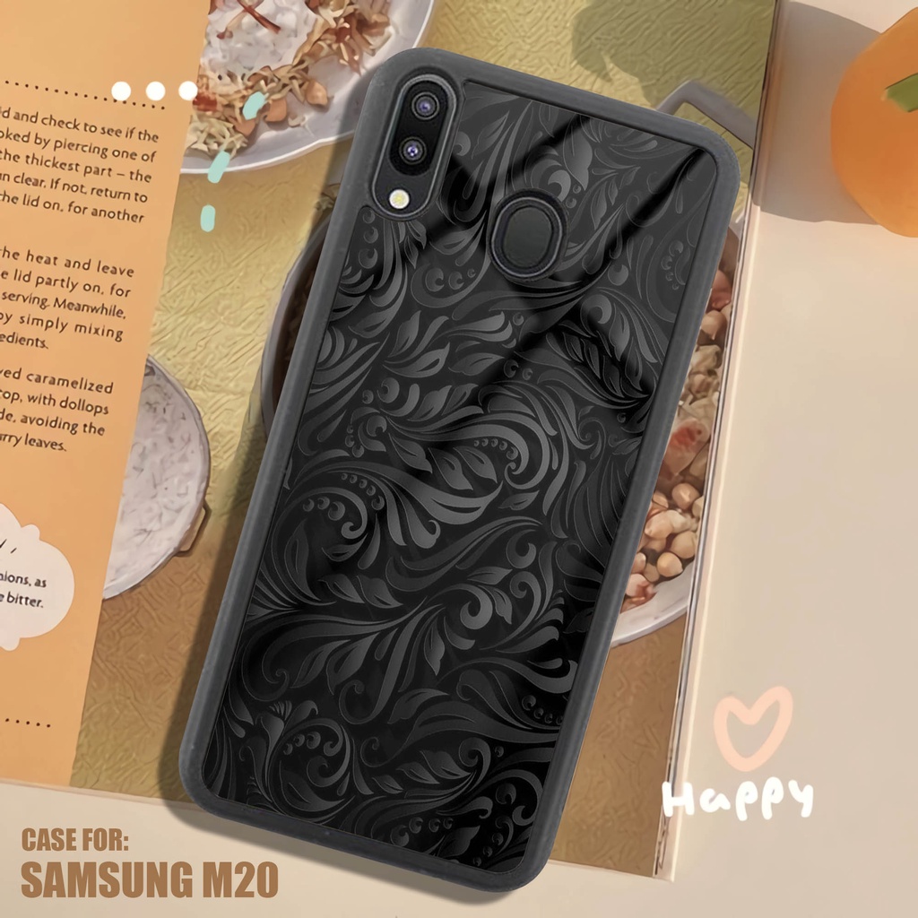Case SAMSUNG M20 CASING SAMSUNG M20 [BATIK] Booming case hp kondom hp case custom case casing case a