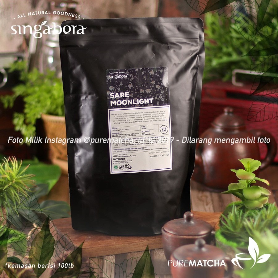 

Singabera - Sare Moonlight 100tb Chamomile Lavender Sleep Tea Relaxing