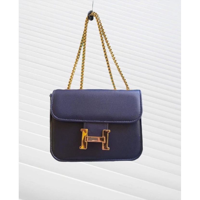 OTS 479 - Slingbag Rantai H Tas Selempang Tas Pesta Handbag Kekinian Trendy