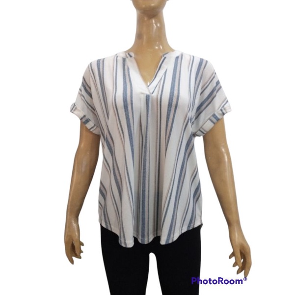 BLOUSE SALUR KANCING BELAKANG BRANDED TERMURAH