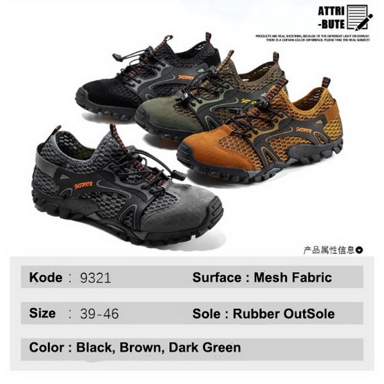 Sepatu Trekking / Sepatu Gunung / Sepatu Hiking Premium 9321