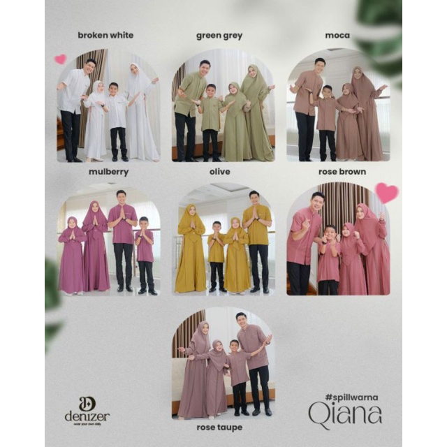 BATCH 2 PO Sarimbit Qiana by Denizer Daily Close 19 Maret 2023 READY SETELAH IDUL FITRI