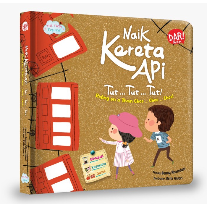 

[Buku Anak] Seri The Twin Explorer: Naik Kereta Api Tut...TutTut!