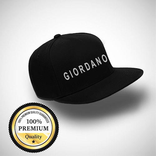 Topi Snapback Distro Giordano Putih Premium Original Pria Wanita