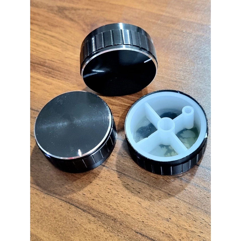 Knop Potensio 40mm Knop Potensio Almunium Besar 40 mm