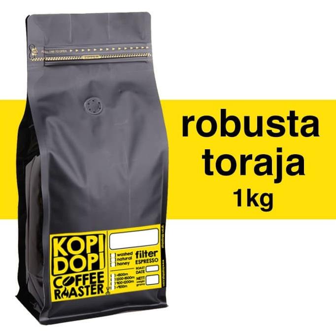 

Biji Kopi Bubuk Robusta Toraja 1 kg 1kg Kopi Susu