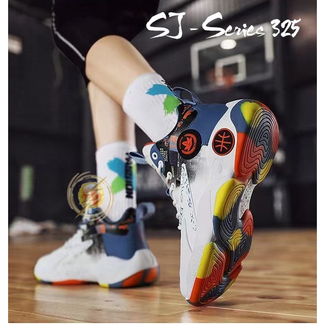 [JWALK] Sepatu Sneakers Boots Pria Casual Motif Keren Cakep Kualitas Import Premium - 325