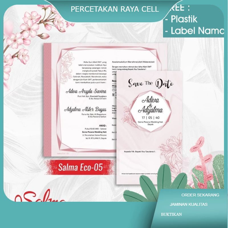 

Cetak Undangan Nikah Salma Eco 05