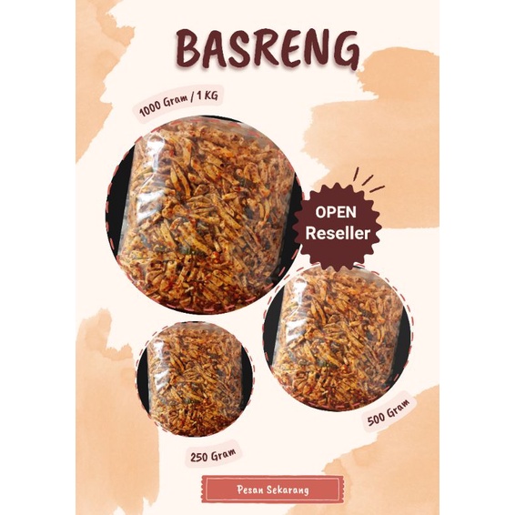 

Basreng Pedas Daun Jeruk dan Original Asin 1 Kg.