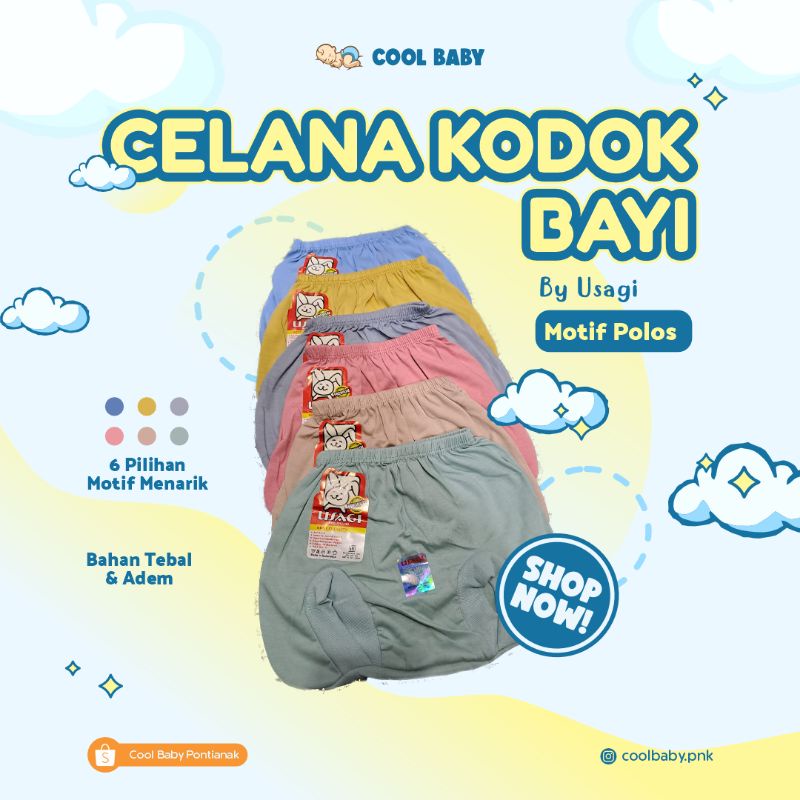 Celana Kodok Bayi Usagi