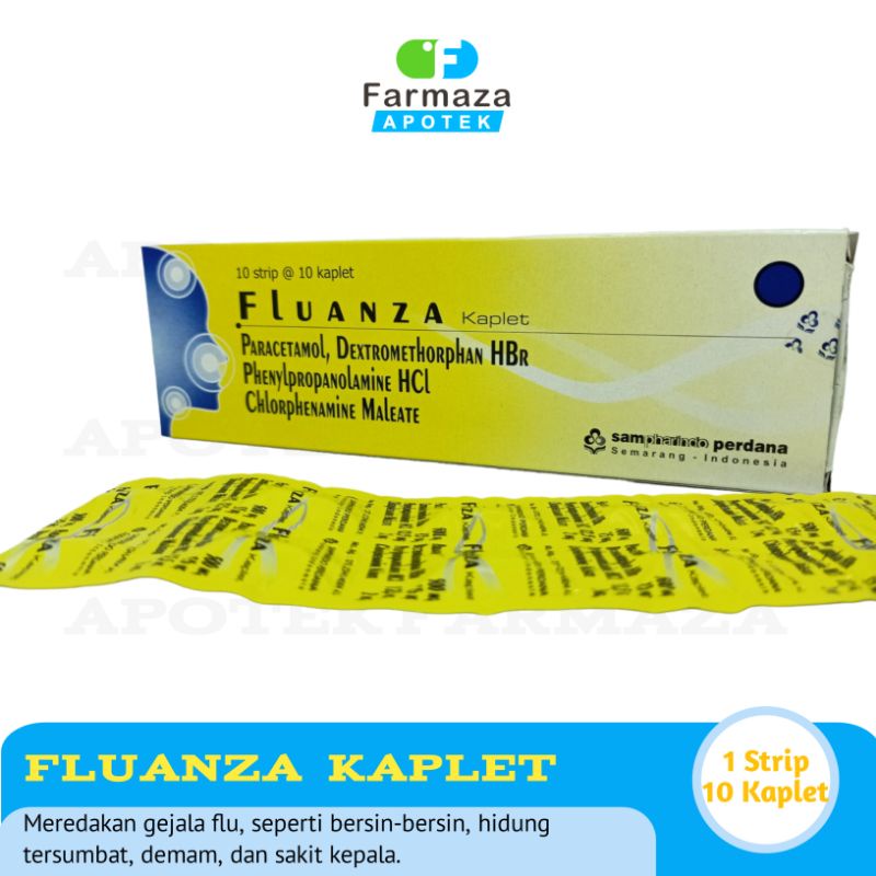 

FLUANZA 1 STRIP 10 KAPLET