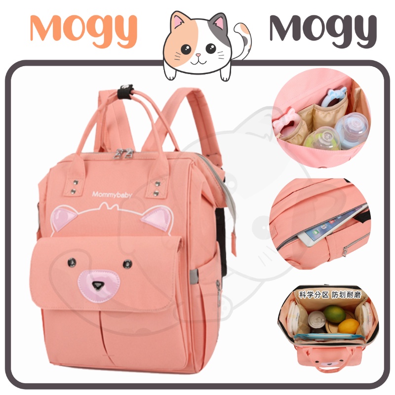 MOGYMOGY MG1448 TAS BAYI RANSEL MOMMY BAG BEAR