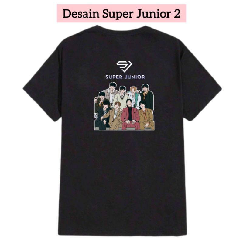 Tshirt Hampers Super Junior 3 Desain Pilih Sendiri Ya Siwon Yesung Shindong Kyuhyun  Sungmin Ryewook