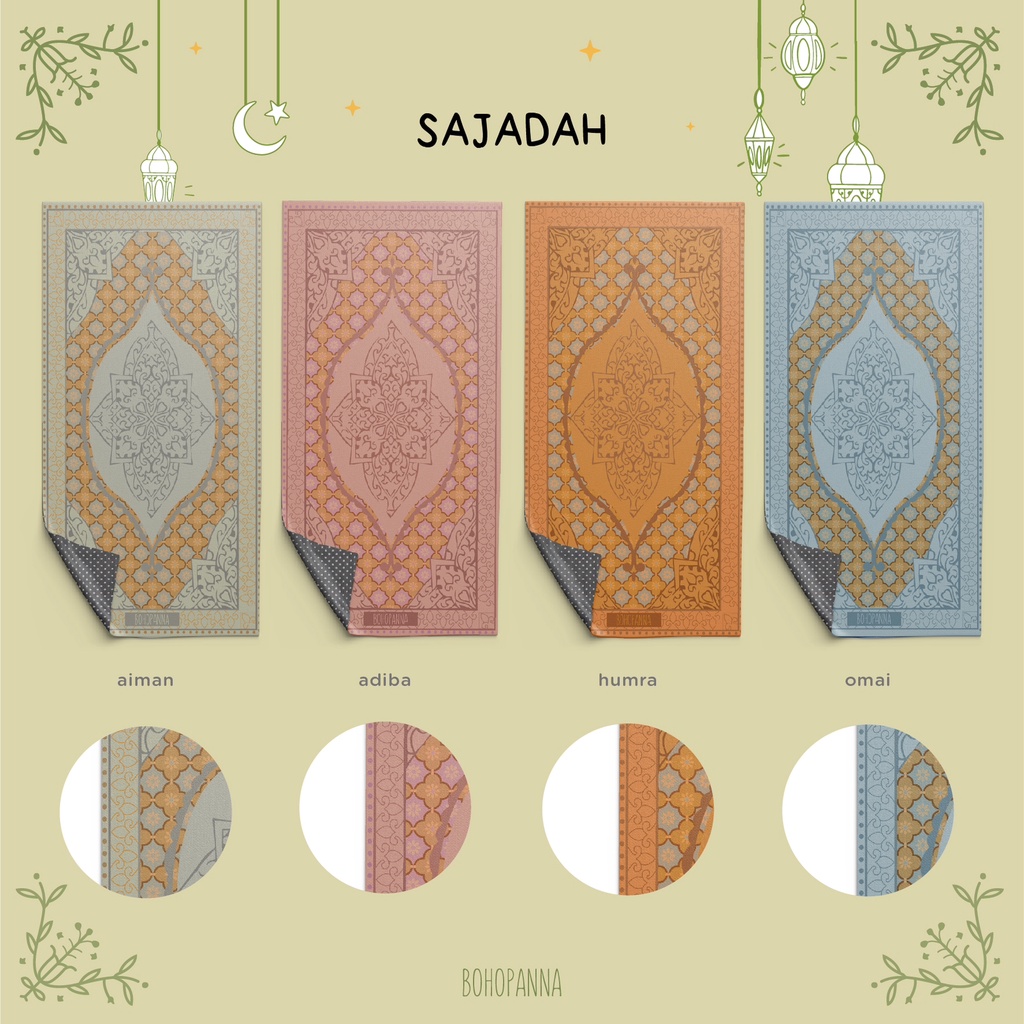 Bohopanna Sajadah Raya / Lebaran / Muslim Anak