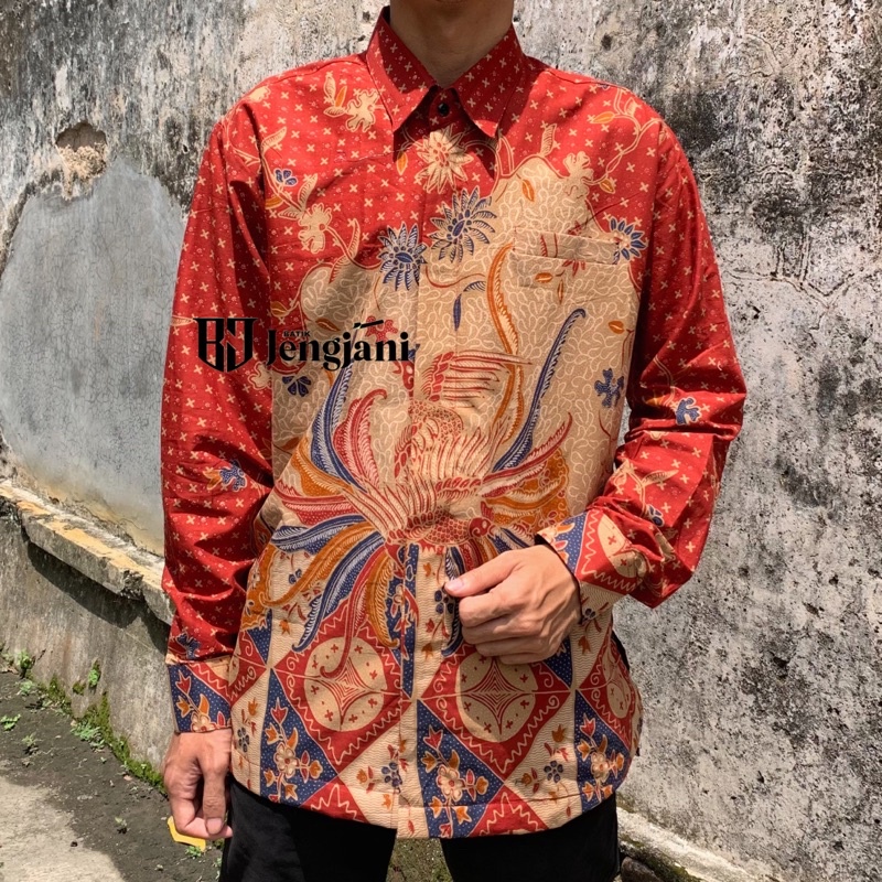 Kemeja Batik Panjang Sragenan | Kemeja Nawasena | Peksi Gumelar