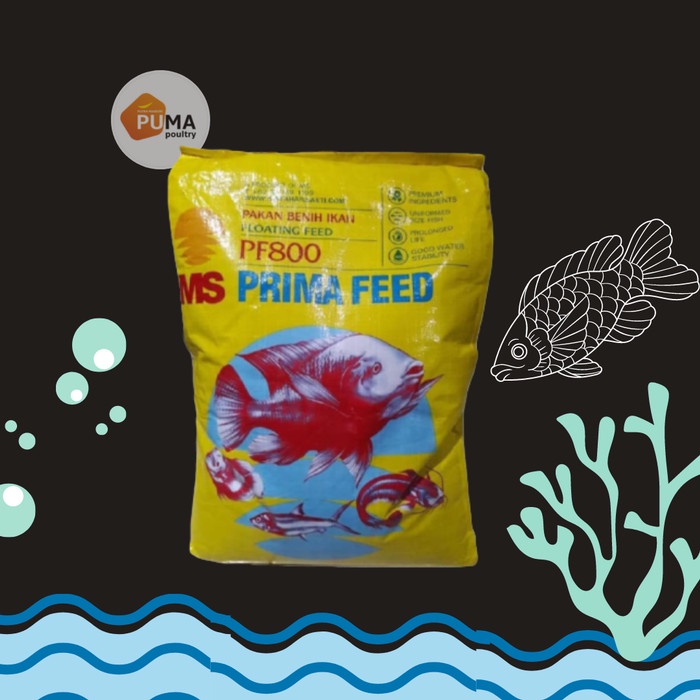 #####] PF 800 Pelet Bibit Ikan Air Tawar (Nila/Patin/Cupang/Gurame/Koi/Louhan