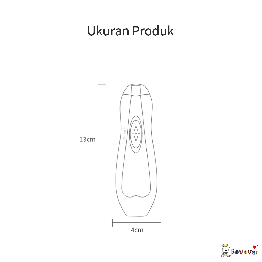 BEVAVAR Multifungsi Gunting Kuku Bayi Elektrik / Nail Trimmer Bayi Set