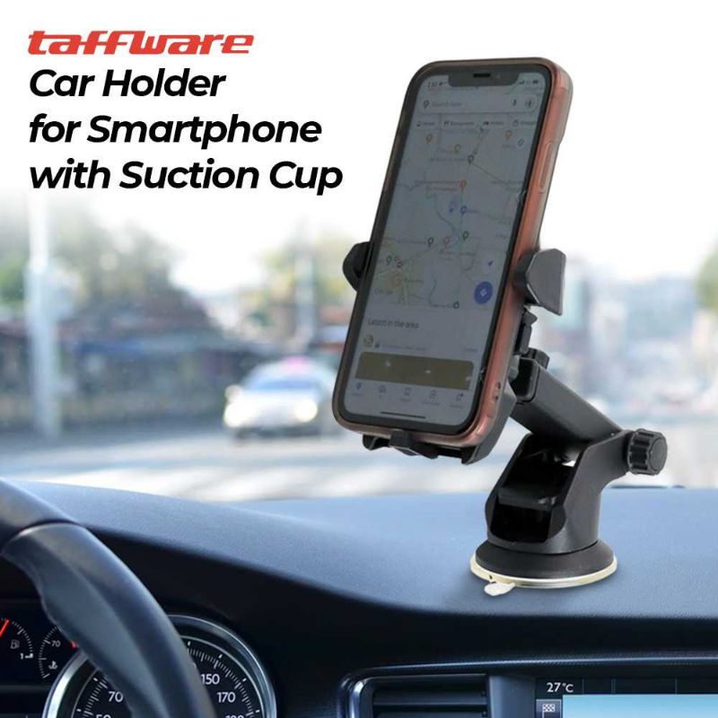 Taffware Car Holder for Smartphone with Suction Cup