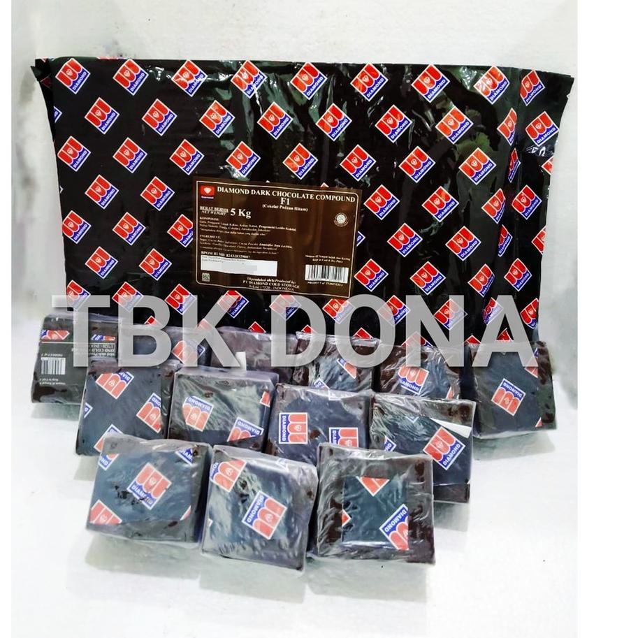 

SIA222 DIAMOND DARK CHOCOLATE COMPOUND 245-255gr / COKELAT DIAMOND ||