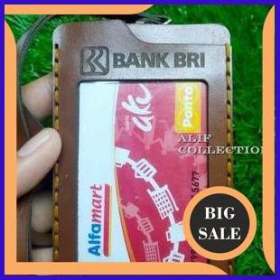 

onderdil iD card holder kulit asli name tag kulit asli costum nama perusahaan dan photo 2ZJN23