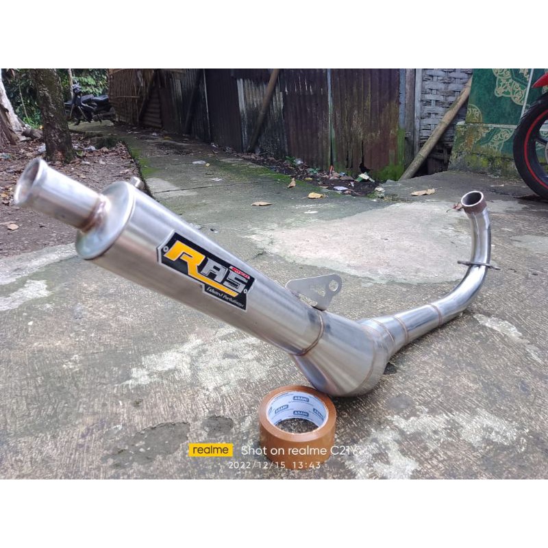 KNALPOT KOLONG STENLIS SUZUKI RGR