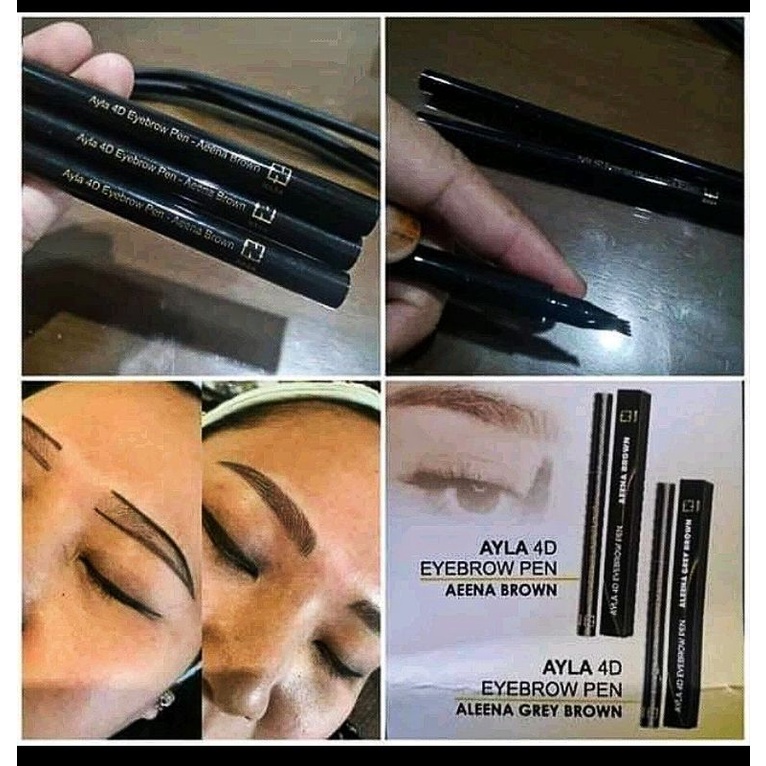 AYLA 4D Eyebrow Pen & AEENA BROWN