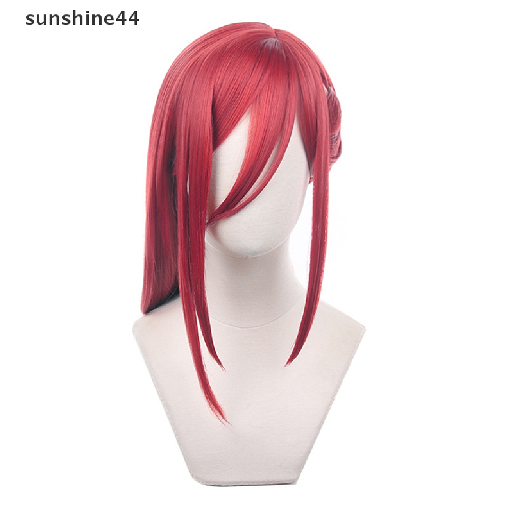 Sunshine Anime Blue Lock Hyoma Chigiri Cosplay Wig Rambut Merah Tahan Panas Wig Rambut.