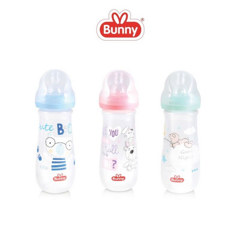 Botol Susu Bunny Karakter Lucu BPA Free 250/125Ml DB 2410