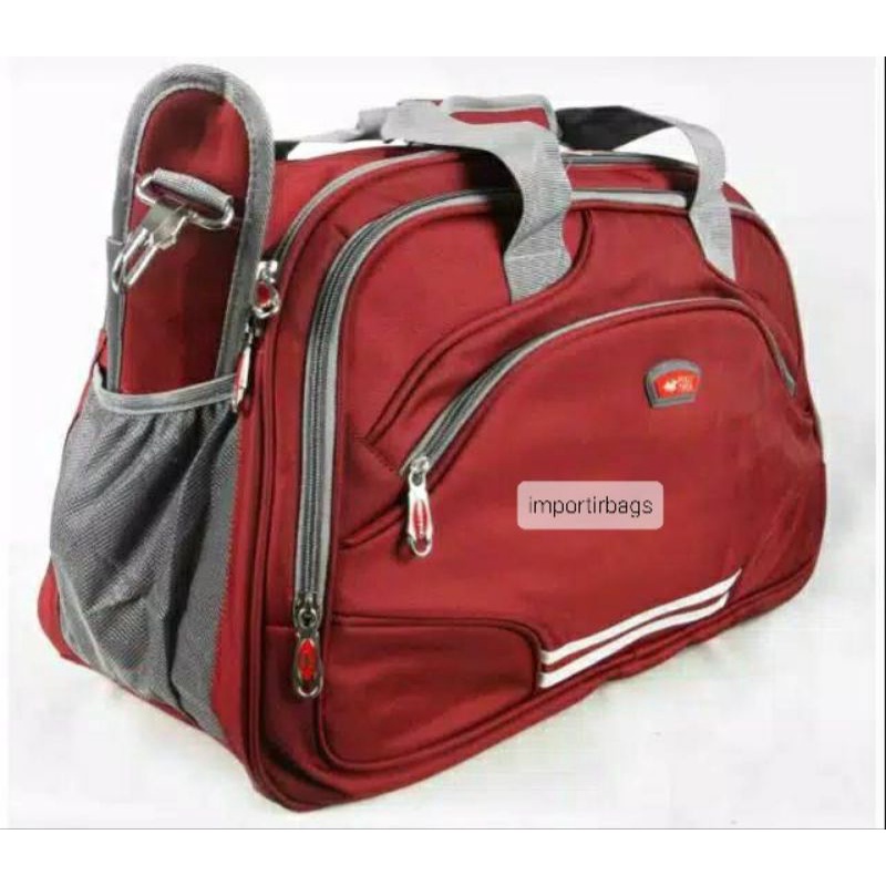 Tas jinjing selempang Tas Pakaian Polo Travel Tas pakaian Travel bag oval Tas baju Importirbags