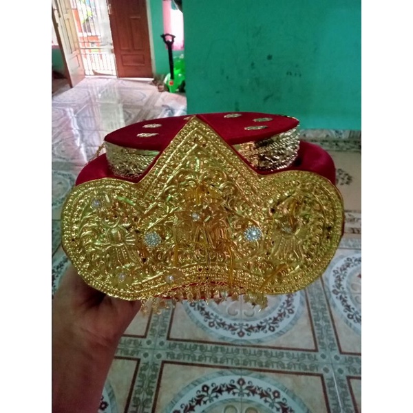 Topi paksangko pengantin cowok bangka