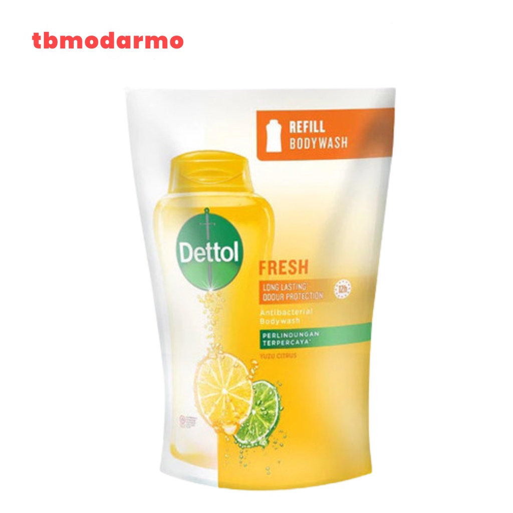 Body Wash Dettol Fresh Pouch 410ml
