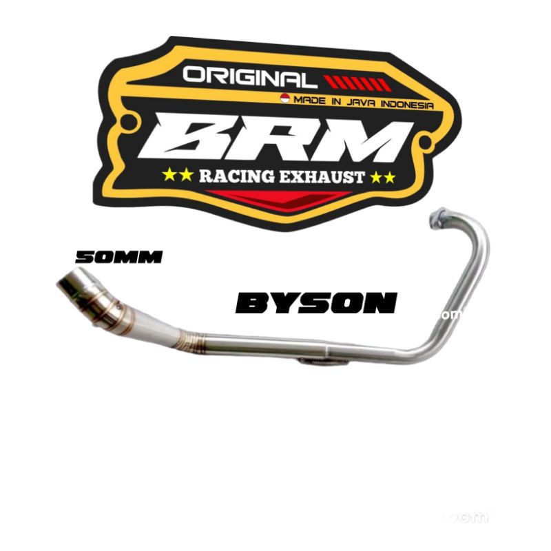 Header Leher Knalpot Byson