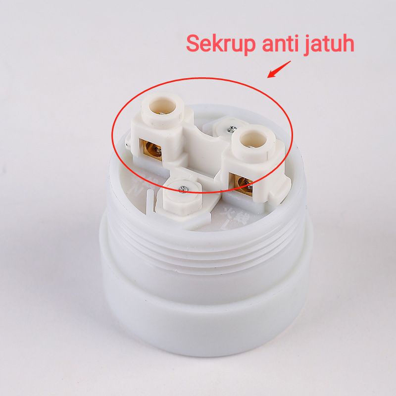 FITTING GANTUNG JUMBO / FITING LAMPU / FITTING MURAH / FITTING GANTUNG  MERAH PUTIH / E27/ FITTINGAN LAMPU / STANDAR SNI