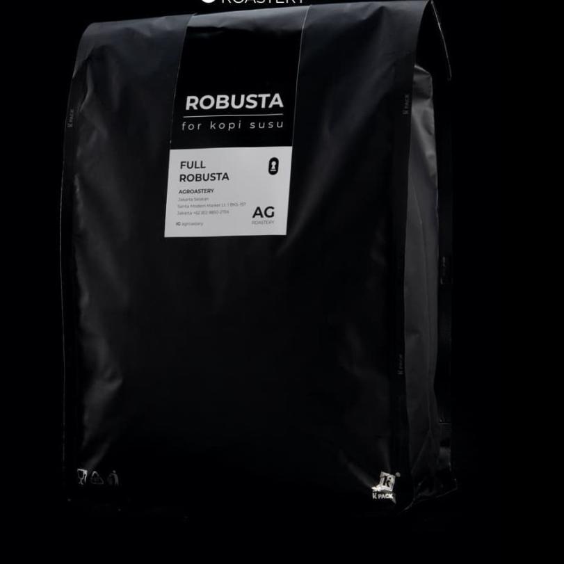 

★ Biji Kopi Full Robusta Kopi Susu Ekonomis 1 KG | 1KG ☎