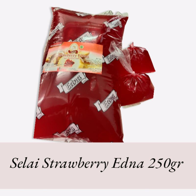 

Edna Selai Filling Strawberry Repack 250gr