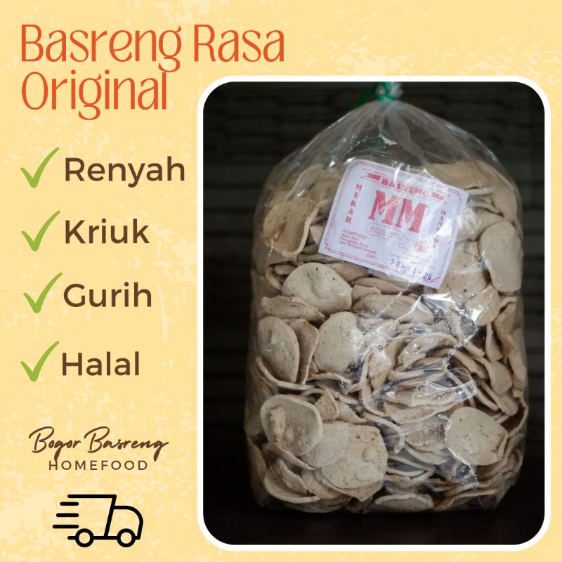 

Basreng Original Kiloan Premium Renyah Gurih