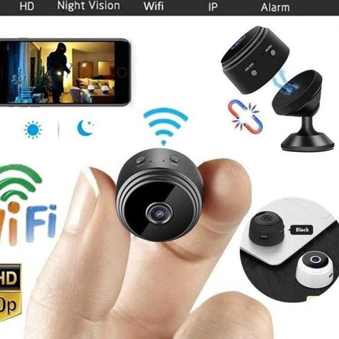 Limited[FG2]-[ COD ] Taffware Mini WiFi IP Camera CCTV 1080P - A9 Kamera CCTV Wifi Kamera Pengintai 