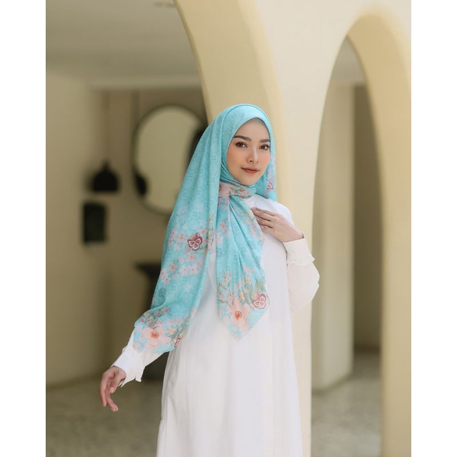 HIJAB  SEGIEMPAT VOAL ULTRAFINE BEYZA Series Voal Tryspan Ultrafine Lasercut Ultimate