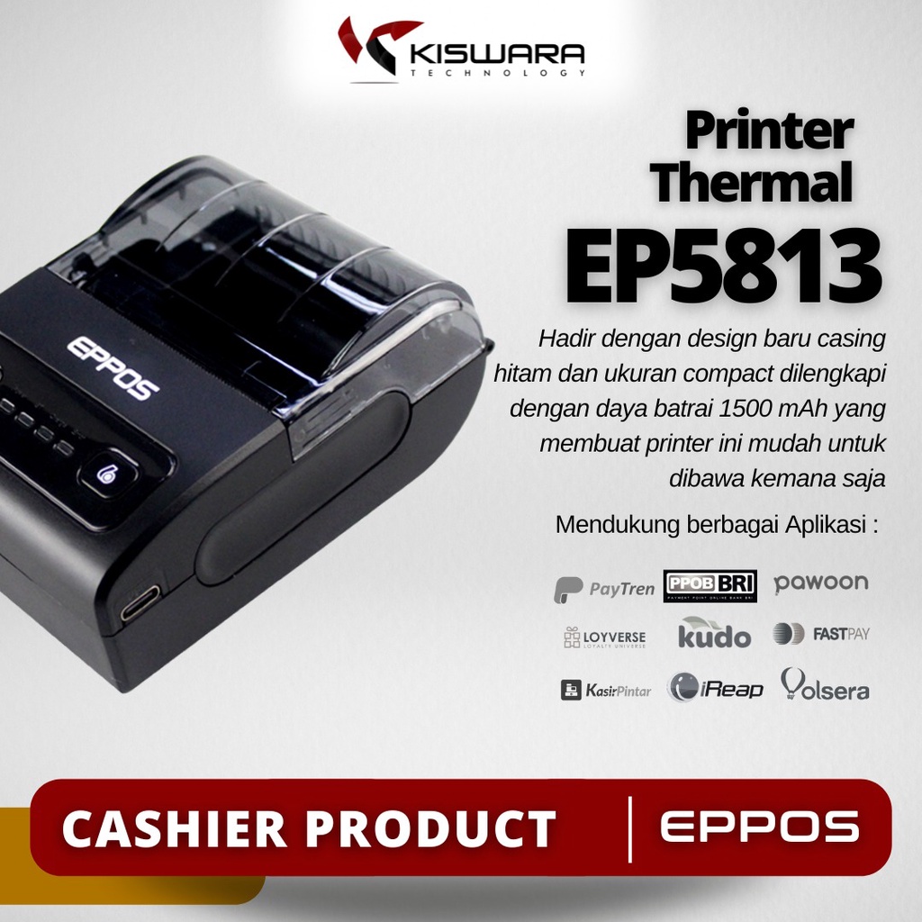 Mini Printer Bluetooth EPPOS EP5813