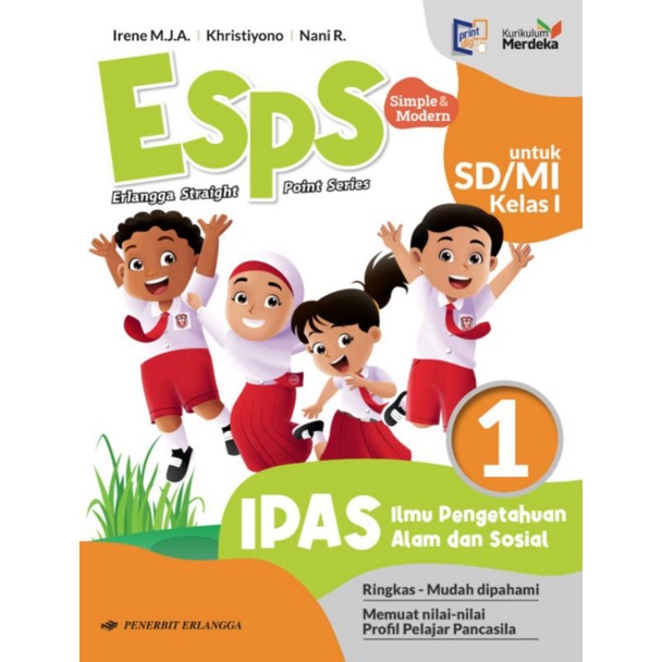 

ESPS IPAS Kurikulum Merdeka SD/Mi Kelas 1 ERLANGGA