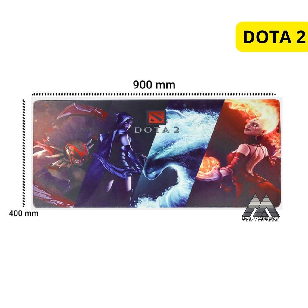 Mousepad Gaming Xl Jumbo Ukuran Besar 90 x 40 cm