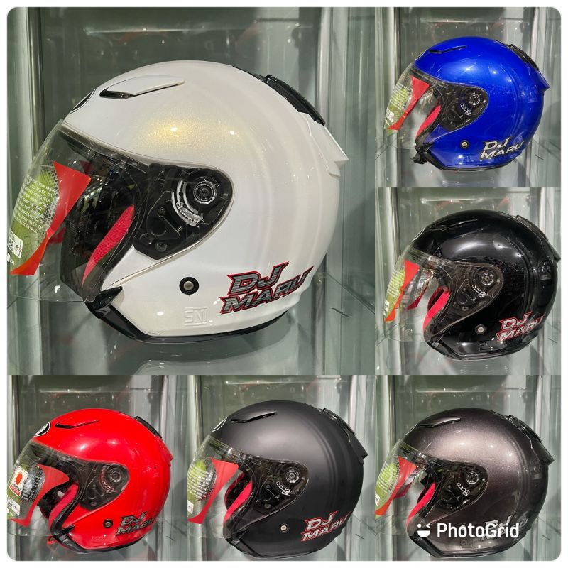 HELM KYT DJ MARU SOLID _KYT DJ MARU